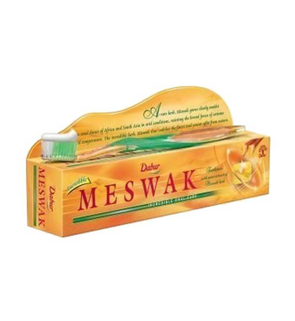 Dabur Meswak Toothpaste With Toothbrush Family Pack, (300 gm) Nagercoil Shopping App