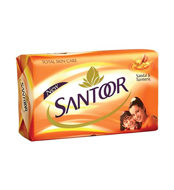 Santoor Sandal & Turmeric Soap 1