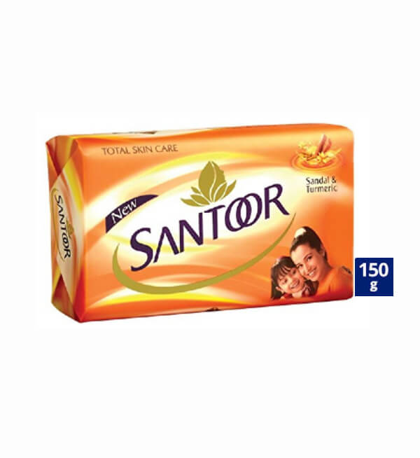 Santoor Sandal and Turmeric Soap