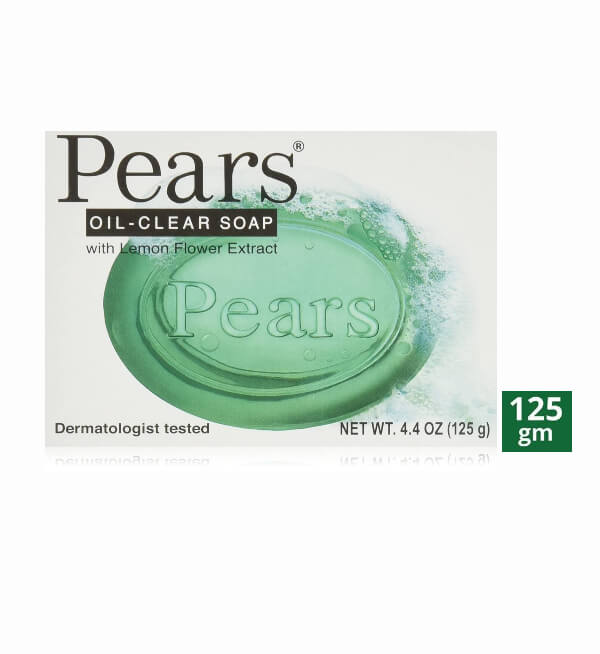 Pears Oil Clear Soap with Lemon Flower Extract