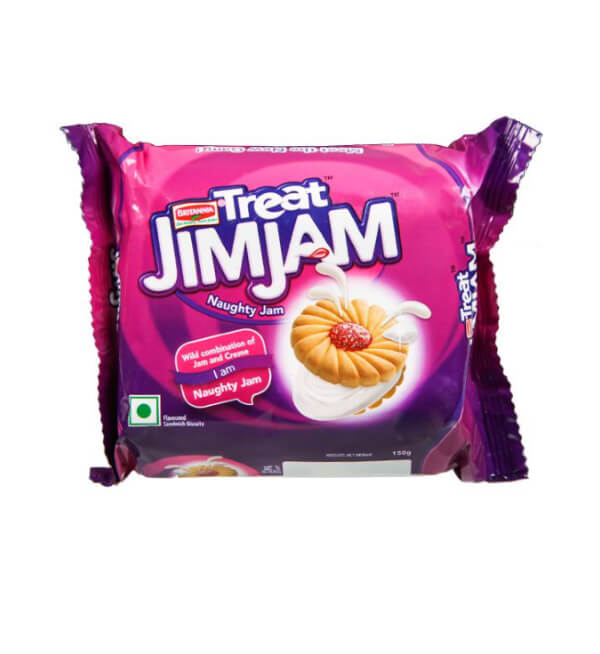 Treat Jimjam Naughty Jam Sandwich Biscuits