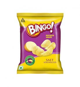 Bingo Potato Chips Original Style Salt Sprinkled Chips, (Multi Size ...