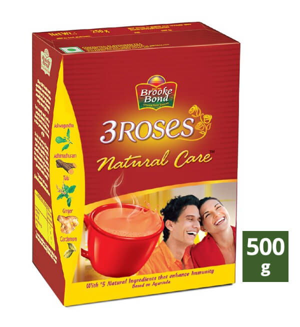 Brooke Bond 3 Roses Natural Care Tea