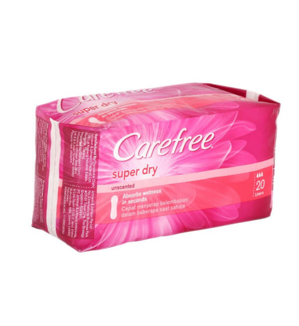 Carefree Super Dry Panty Liners