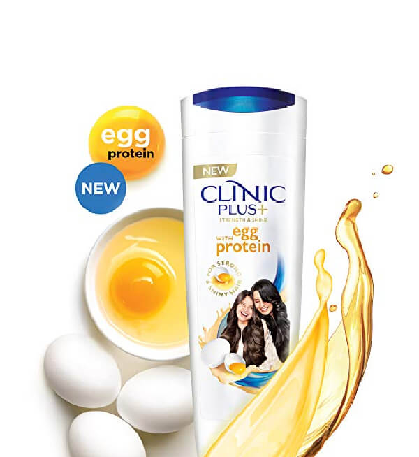 Clinic Plus Strength & Shine With Egg Protein Shampoo