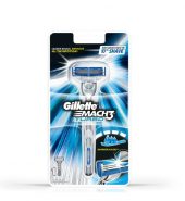 Gillette Mach3 Turbo Manual Shaving Razor (3 Blades) – ஜில்லெட் மாக் 3 டர்போ மேனுவல் ஷேவிங் ரேஸர்