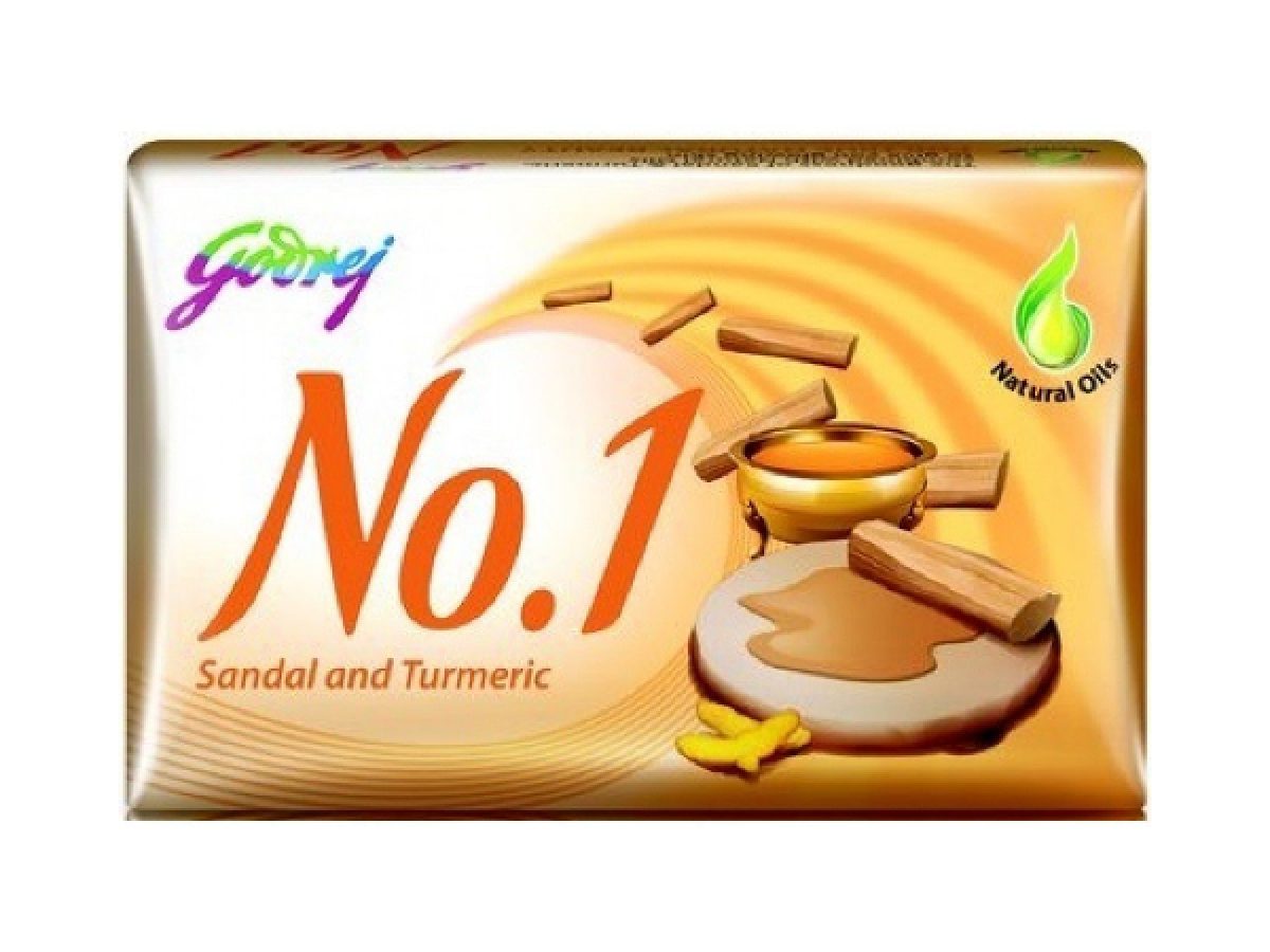 Godrej No.1 Sandal & Turmeric Soap 4 N (100 g Each) – Baba Basket