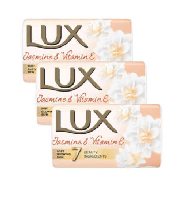 Lux Jasmine & Vitamin E Soft Glowing Skin Soap Bar