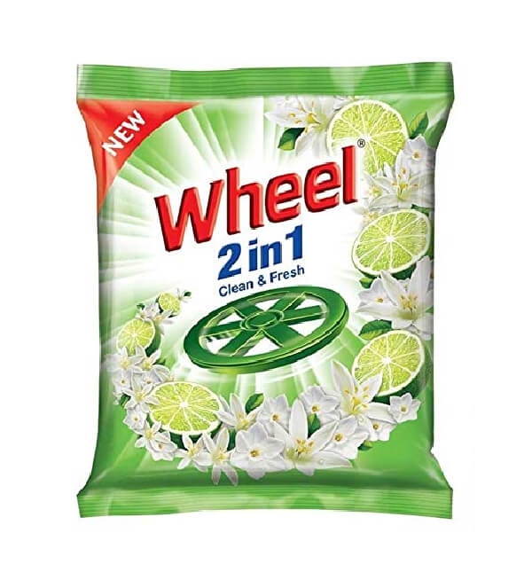 Wheel Wheel Green Detergent Powder (Green)