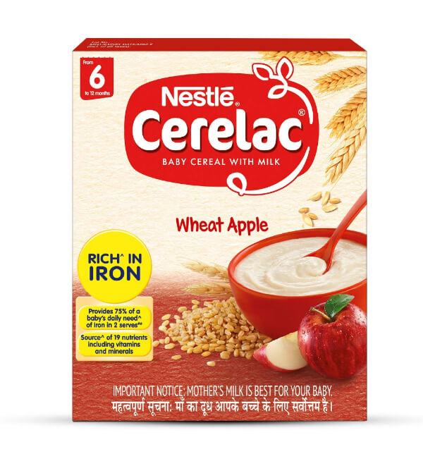 Nestle Cerelac Baby Cereal With Milk Wheat (6 to 12 months)