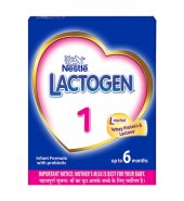 Nestle Lactogen Infant Formula Powder – நெஸ்லே லாக்டோஜென் இன்பன்ட் ஃபார்முலா பவுடர் (Up to 6 months), Stage 1, (400 gm)