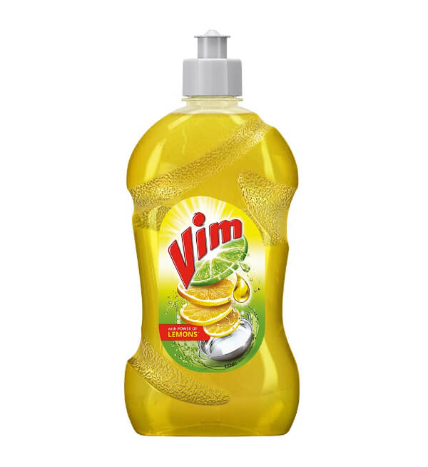 Vim Dishwash Liquid Gel Lemon