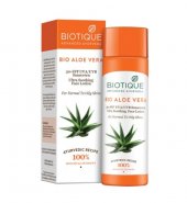 Biotique Bio Aloe Vera Face Lotion – பயோடிக் பயோ கற்றாழை  ஃபேஸ் லோஷன்(120 ml)