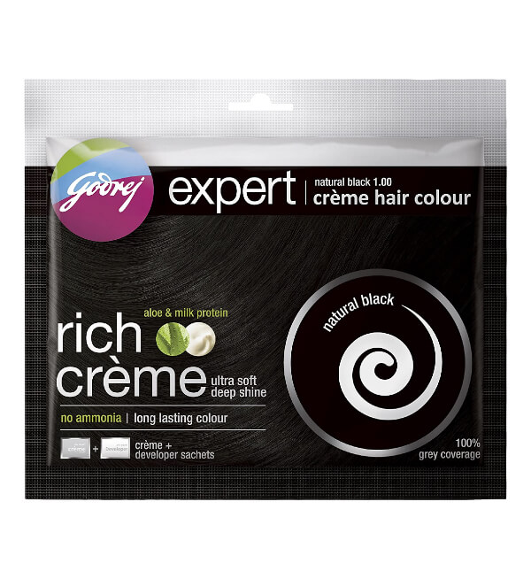 Godrej Expert Rich Crème, Natural Black