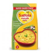 Saffola Masala Oats Curry And Pepper – சாஃபோலா மசாலா ஓட்ஸ் கறி மற்றும் மிளகு (500 gm)